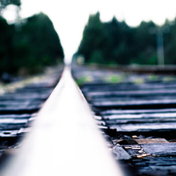 Fotografie mit dem Titel "railway" von J.D. Curry, Original-Kunstwerk