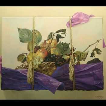 Pittura intitolato "Aduanas 3" da Jabierato, Opera d'arte originale, Olio