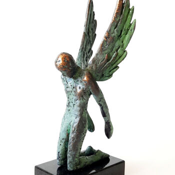 Escultura titulada "Angel, no. I/VIII" por Jacek Cholewa, Obra de arte original, Bronce