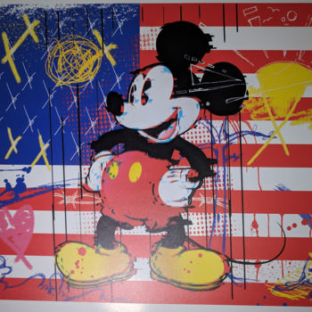 Отпечатки и Гравюры под названием "American Mickey" - Jack Vitaly, Подлинное произведение искусства