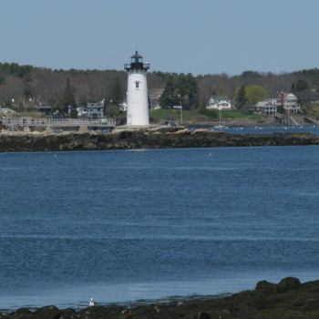 Photography titled "Fort Point Light Ho…" by Jack Welch, Original Artwork