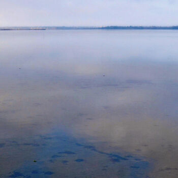Photographie intitulée "Calme sur un étang…" par Jackdan66, Œuvre d'art originale, Photographie non manipulée