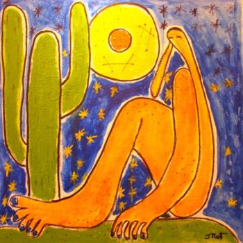 Pittura intitolato "Tarsila do Amaral -…" da Jack Mast, Opera d'arte originale, Acrilico