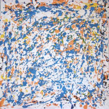 Pintura intitulada "influence" por Jack Mast, Obras de arte originais, Acrílico