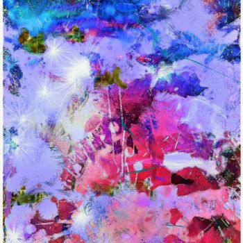 Digitale Kunst mit dem Titel "abstrait 01" von Jacky Joncourt, Original-Kunstwerk, Digitale Malerei