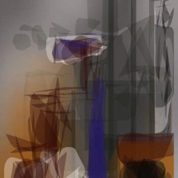 Arts numériques intitulée "port de nantes." par Jacky Patin, Œuvre d'art originale