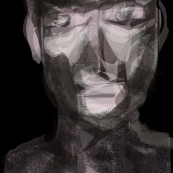 Digitale Kunst getiteld "Le portrait..." door Jacky Patin, Origineel Kunstwerk