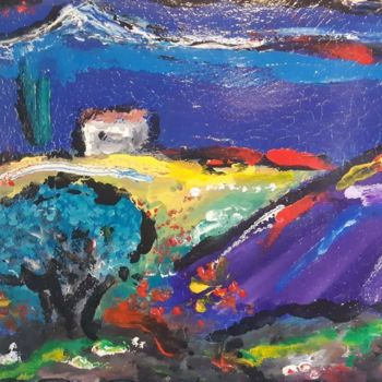 Pintura titulada "Provençal..." por Jacky Patin, Obra de arte original