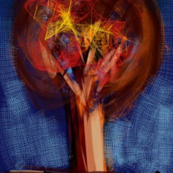 Arte digital titulada "l'arbre..." por Jacky Patin, Obra de arte original