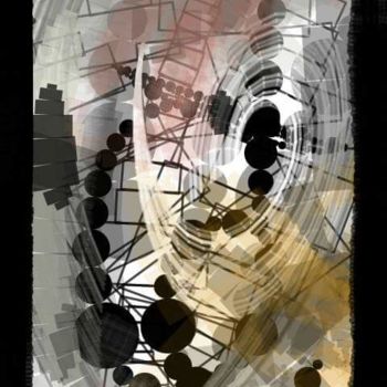 Arts numériques intitulée "la machine lnfernale" par Jacky Patin, Œuvre d'art originale
