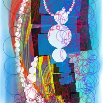 Grafika cyfrowa / sztuka generowana cyfrowo zatytułowany „caresse” autorstwa Jacky Patin, Oryginalna praca