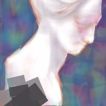 Arts numériques intitulée "le buste..." par Jacky Patin, Œuvre d'art originale