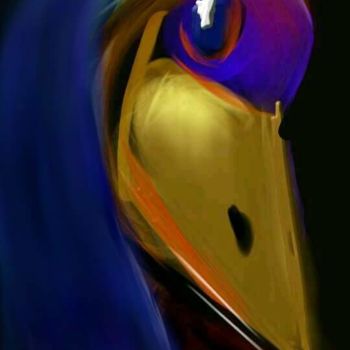 Arts numériques intitulée "le canard..." par Jacky Patin, Œuvre d'art originale