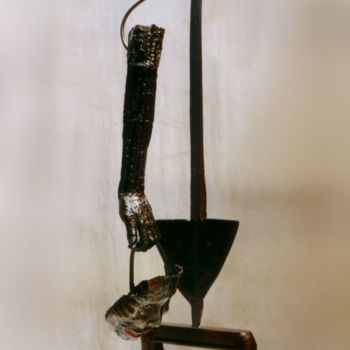 Sculpture intitulée "Chronique de la cru…" par Jaco, Œuvre d'art originale, Métaux