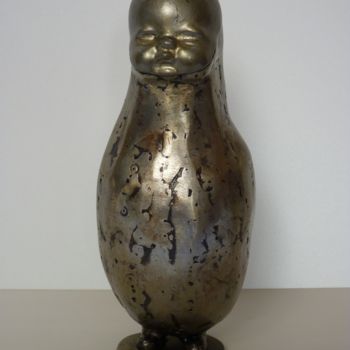 Sculpture intitulée "Poupée russe" par Jaco, Œuvre d'art originale, Métaux