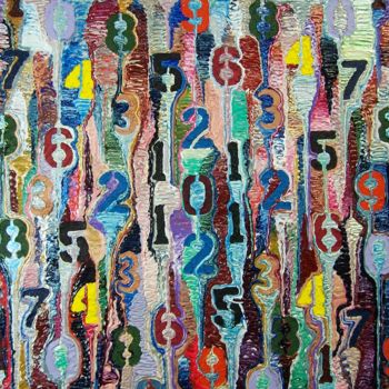 Painting titled "strength-in-numbers…" by Jose Acosta, Original Artwork