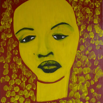 Painting titled "Top Model.jpg" by Jacqueline De Coninck, Original Artwork, Acrylic