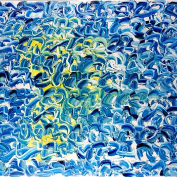 Peinture intitulée "Limoncello" par Jacqueline Dey, Œuvre d'art originale, Huile
