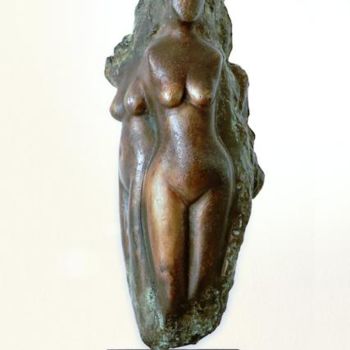 Sculpture intitulée "Ancient goddess" par Jacqueline De Vaan, Œuvre d'art originale