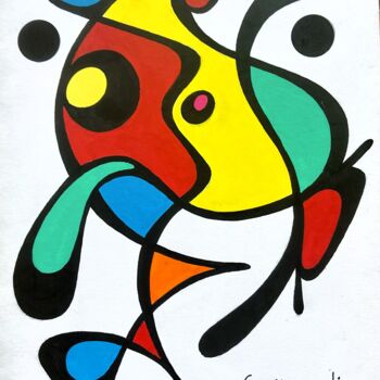 Dessin intitulée "Gourmandise" par Jacques Charon, Œuvre d'art originale, Crayon