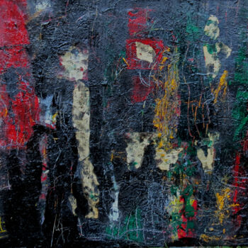 Peinture intitulée "SWING" par Jacques Donneaud, Œuvre d'art originale, Acrylique Monté sur Châssis en bois