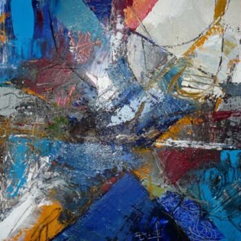 Peinture intitulée "Abstraction 2" par Jacques Donneaud, Œuvre d'art originale, Acrylique Monté sur Châssis en bois