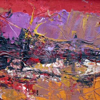 Peinture intitulée "Petit matin en prov…" par Jacques Donneaud, Œuvre d'art originale, Acrylique Monté sur Panneau de bois