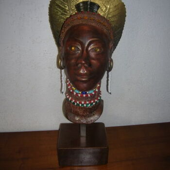 雕塑 标题为“afrique” 由Jacques Gressent, 原创艺术品