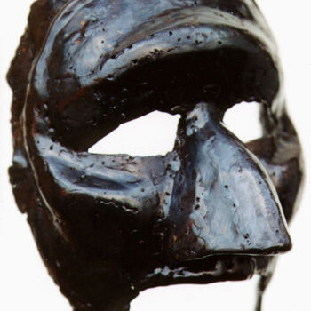 Skulptur mit dem Titel "Commedia dell'arte…" von Jacques Hellegouarch (Jaco), Original-Kunstwerk, Metalle