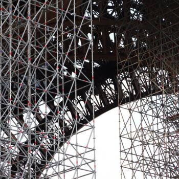Photography titled "EIFFEL Tower 1/6" by Jacques Jégo, Original Artwork, Non Manipulated Photography