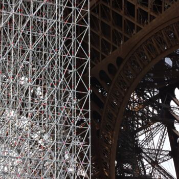 Photography titled "EIFFEL Tower 2/6" by Jacques Jégo, Original Artwork, Non Manipulated Photography