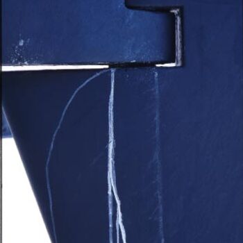 Photographie intitulée "Articulation bleue" par Jacques Jégo, Œuvre d'art originale, Photographie non manipulée
