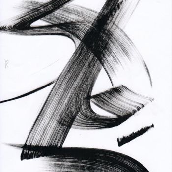 Printmaking titled "Danse 15." by Jacques Kerenfors, Original Artwork, Monotype