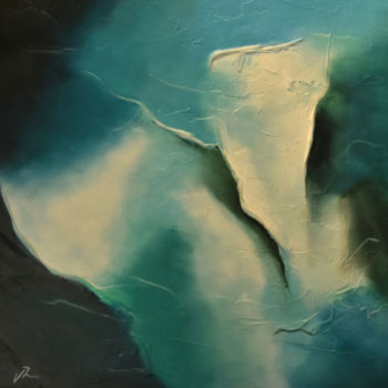 Картина под названием "abstract colors" - Jacques Rochet, Подлинное произведение искусства, Масло