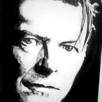 Painting titled "david-bowie1.jpg" by Jacques Rolland, Original Artwork