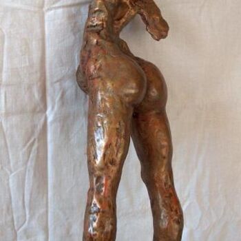 Escultura intitulada "l'étoile de mère" por Jacques Stauffert, Obras de arte originais, Metais