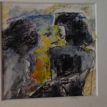 Drawing titled "Maria et ses deux a…" by Jacques Stemer, Original Artwork