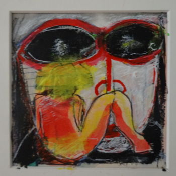Desenho intitulada "lunettes du Diable" por Jacques Stemer, Obras de arte originais, Outro