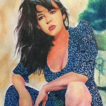Painting titled "SOPHIE 2." by Jacques Tafforeau, Original Artwork, Other
