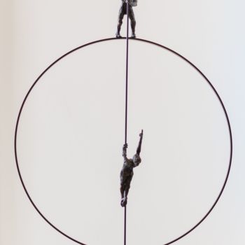 Escultura titulada "Spectacle" por Jacques Vanroose, Obra de arte original, Bronce