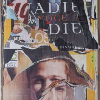 Collages intitulée "Ronda del Guinardo…" par Jacques Villeglé, Œuvre d'art originale