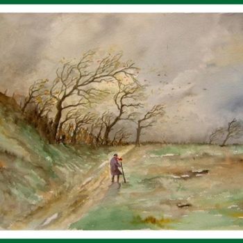 Peinture intitulée "Grand vent" par Jacques Bonnet, Œuvre d'art originale