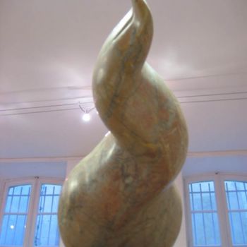 Sculpture intitulée "poisson n°11" par Jacques Duault, Œuvre d'art originale, Pierre