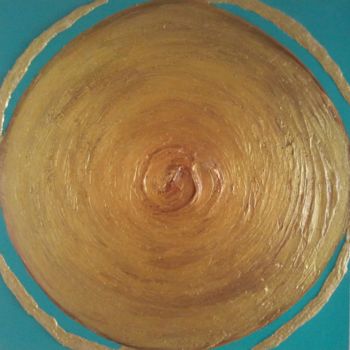 Painting titled "Spirale 1" by Jordan Ravy, Original Artwork, Acrylic