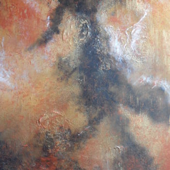Pintura intitulada "Abstrait n°4" por Jordan Ravy, Obras de arte originais, Acrílico
