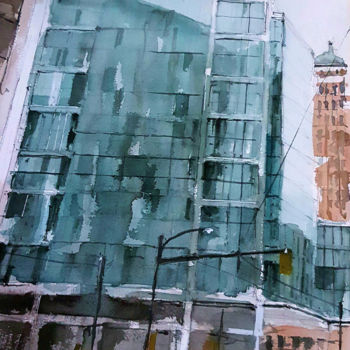 Peinture intitulée "vancouver-3.jpg" par Jacques Villares, Œuvre d'art originale, Aquarelle