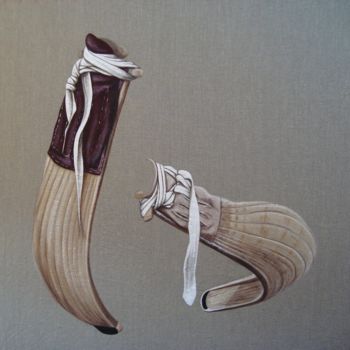 Peinture intitulée "YOKO GARBI & Grand…" par Jacquotte Gaignault, Œuvre d'art originale, Acrylique