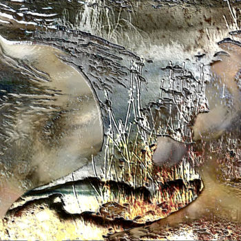 Arte digital titulada "Démon de lave" por Jade Vuaillat Laurent, Obra de arte original
