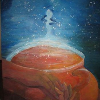 Painting titled "Bombay chai" by Jadranka Cikic, Original Artwork