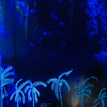 Pittura intitolato "HAWAYA" da Jag, Opera d'arte originale, Resina Montato su Telaio per barella in legno
